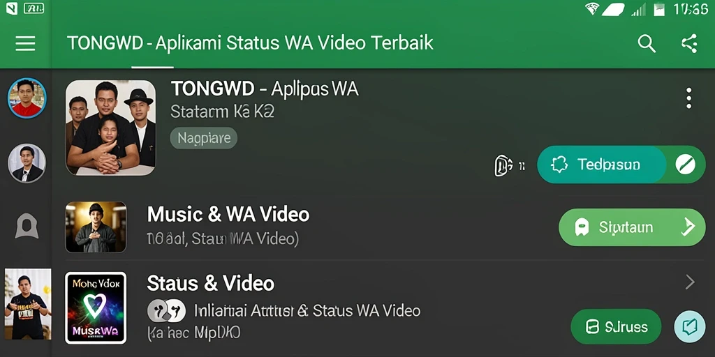 Tampilan antarmuka TONGWD yang menarik dan fungsional.